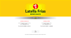Desktop Screenshot of latellafrias.com.ar